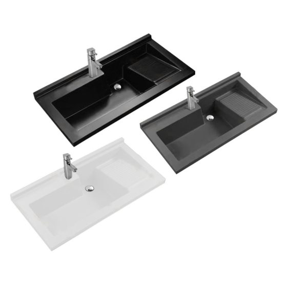 LT-791 white countertop-basins