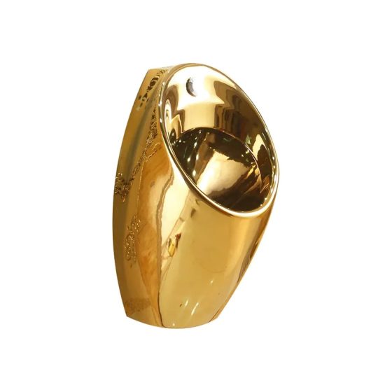 Gold Urinal & Squat Pan - LEADTO LT-835-GI-PG