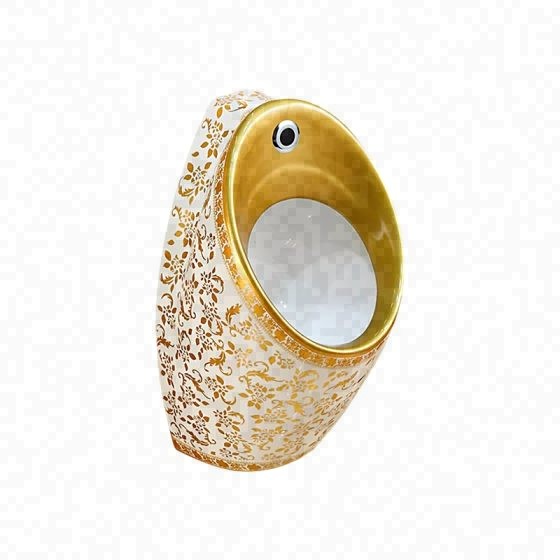 LT-835-GID-GW gold urinals-squat-pans