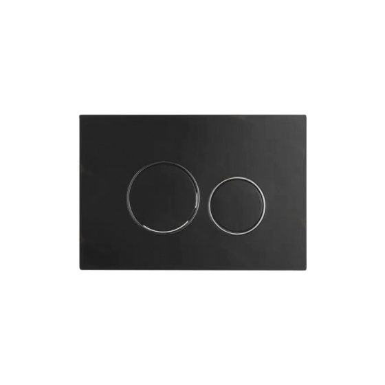 LT-双圆按键---哑光黑 black concealed-cisterns