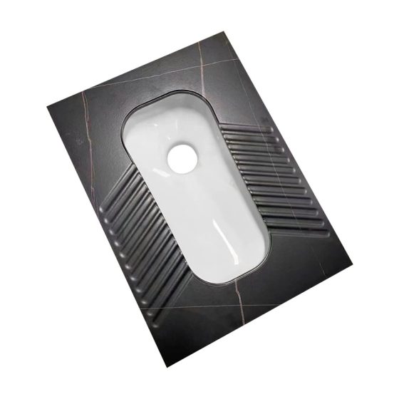 Black Urinal & Squat Pan - LEADTO LT-921RS-BL1