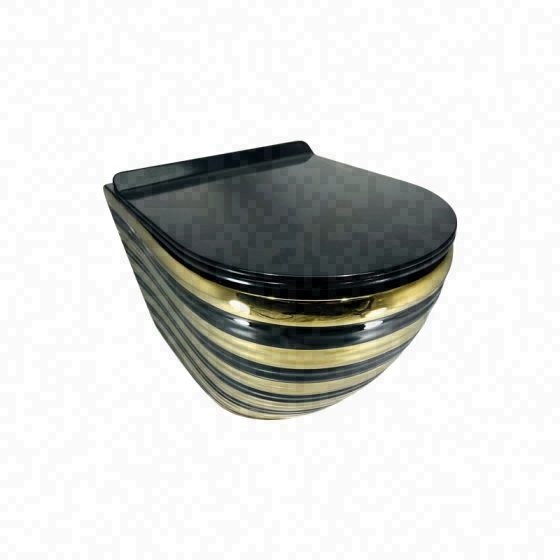 LT-WHT4002-GI-BLG2 black wall-hung-toilets