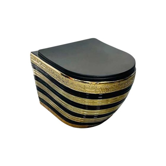 LT-WHT4002-GI-BLG4 gold wall-hung-toilets