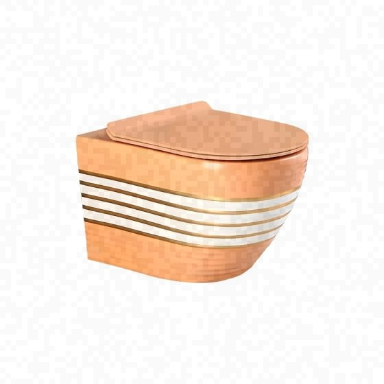 LT-WHT4002-GI-OGLL2 colored wall-hung-toilets