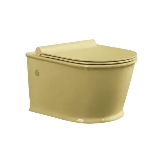 LT-WHT4007-CG-Y gold wall-hung-toilets