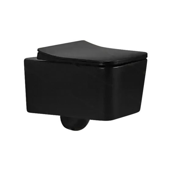 LT-WHT4014-M-BL black wall-hung-toilets