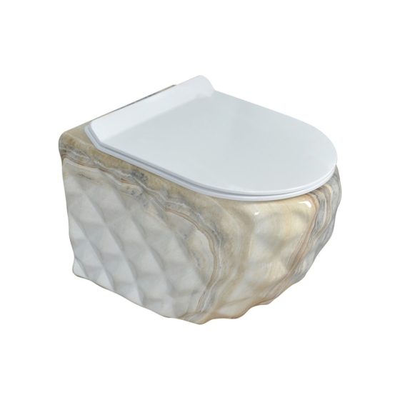LT-WHT4020-DP-CT10 white wall-hung-toilets