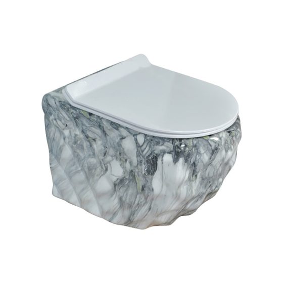 LT-WHT4020-DP-CT17 grey wall-hung-toilets