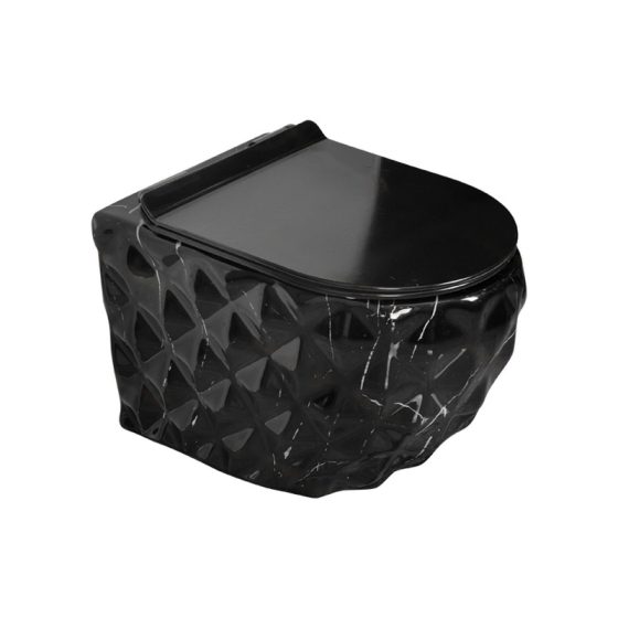 LT-WHT4020-DP-CT2 black wall-hung-toilets