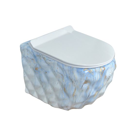 LT-WHT4020-DP-CT21 patterned wall-hung-toilets