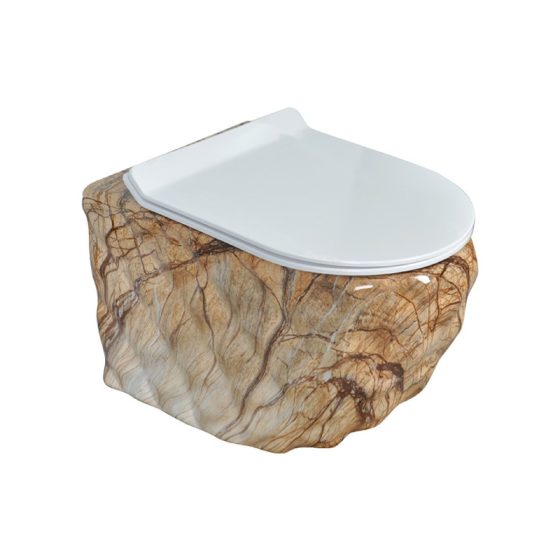 LT-WHT4020-DP-CT8 gold wall-hung-toilets