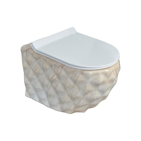 LT-WHT4020-DP-CT9 white wall-hung-toilets
