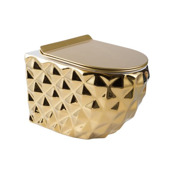 LT-WHT4020-GI-GW gold wall-hung-toilets