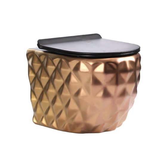 LT-WHT4020-GI-RGBL patterned wall-hung-toilets