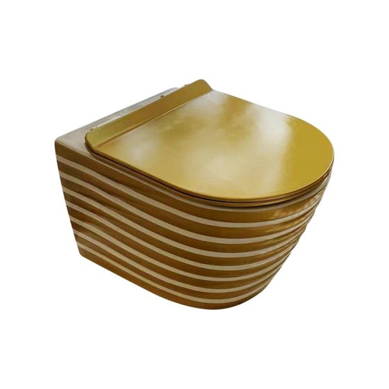 LT-WHT4021-GI-GW gold wall-hung-toilets