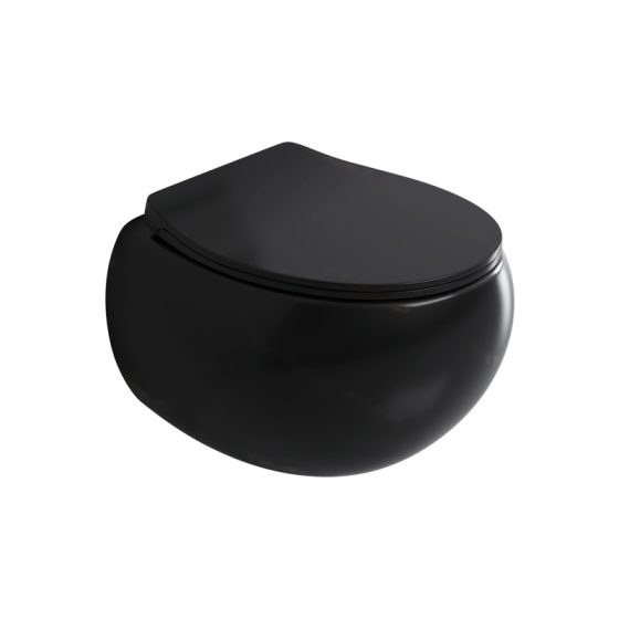 LT-WHT4027-M-BL black wall-hung-toilets