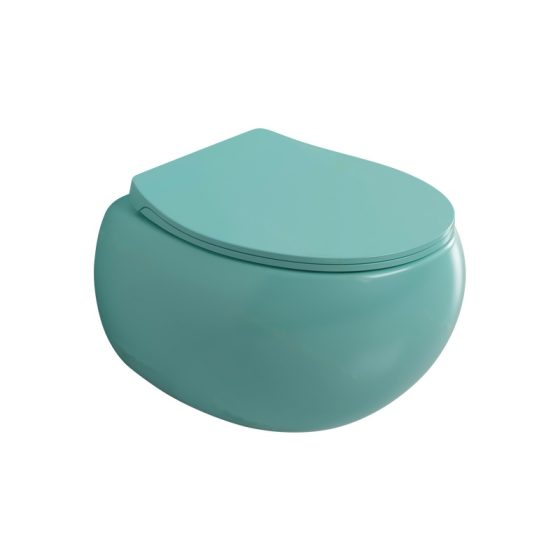 LT-WHT4027-M-CY colored wall-hung-toilets