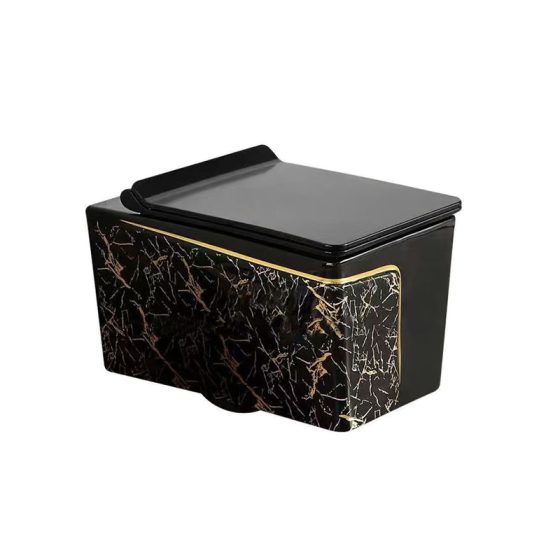 LT-WHT4028-M-BLGL1 black wall-hung-toilets