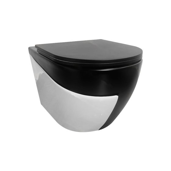 LT-WHT4029-CG-WBL black wall-hung-toilets