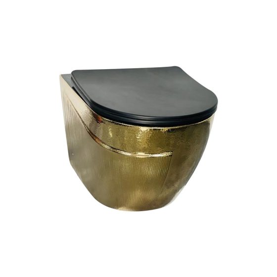 LT-WHT4029-GI-M-BLGD4 gold wall-hung-toilets