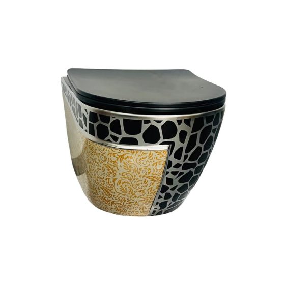LT-WHT4029-GID-M-BLG10 colored wall-hung-toilets