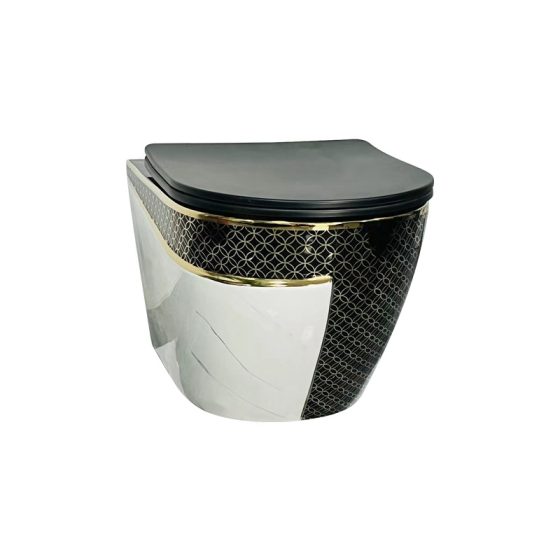 LT-WHT4029-GID-M-BLG4 patterned wall-hung-toilets