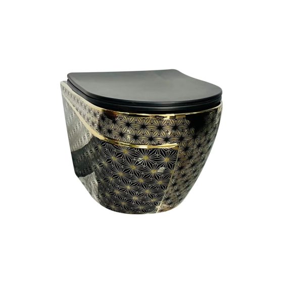 LT-WHT4029-GID-M-BLG6 black wall-hung-toilets