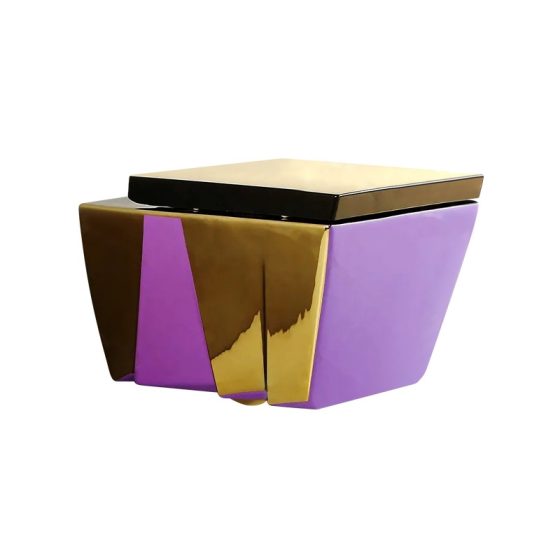 LT-WHT4030-GI-PG patterned wall-hung-toilets
