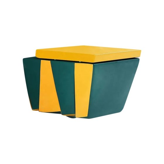 LT-WHT4030-M-BGY patterned wall-hung-toilets