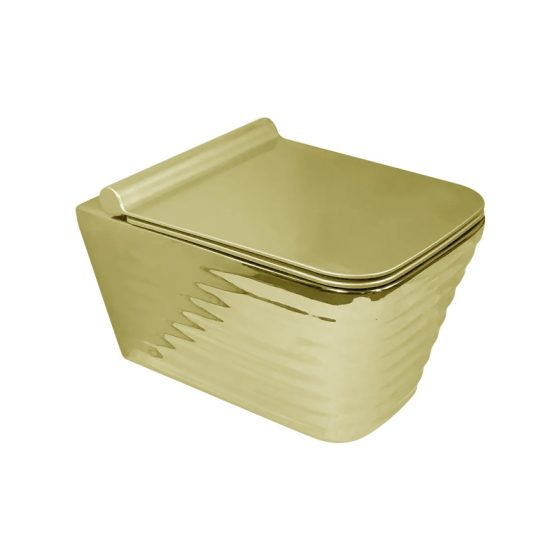 LT-WHT4031-GI-PG gold wall-hung-toilets