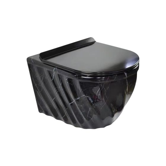 LT-WHT4032-DP-CT1 black wall-hung-toilets