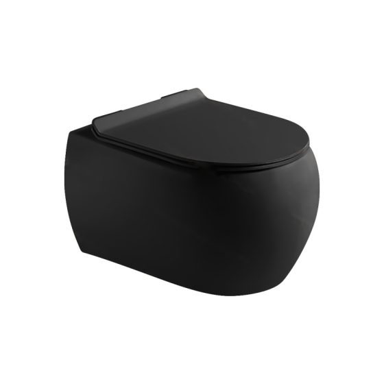 LT-WHT4043-M-BL black wall-hung-toilets