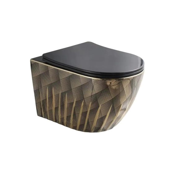 LT-WHT4044-GID-M-GBL1 gold wall-hung-toilets