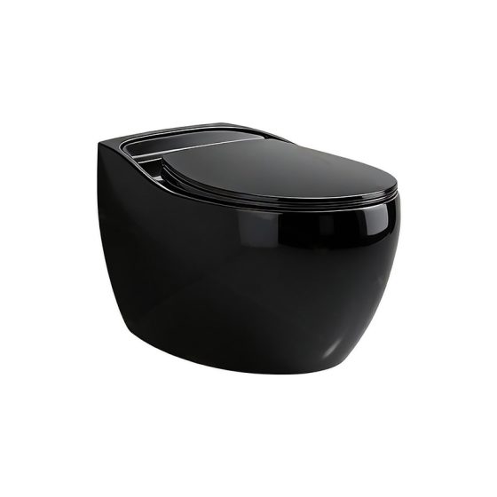 LT-WHT4047-CG-BL black wall-hung-toilets