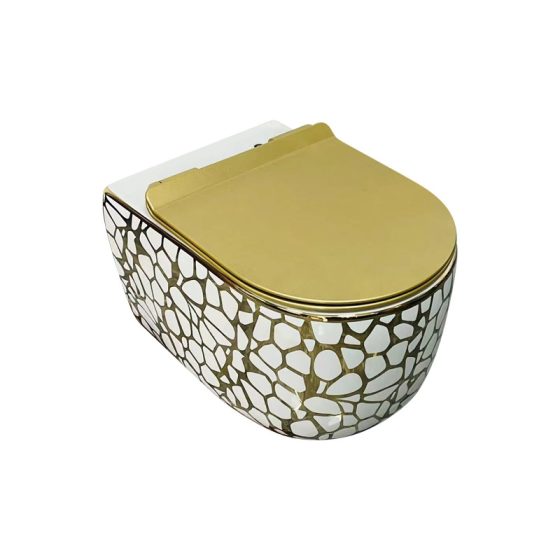 LT-WHT4048S-GID-GW2 gold wall-hung-toilets