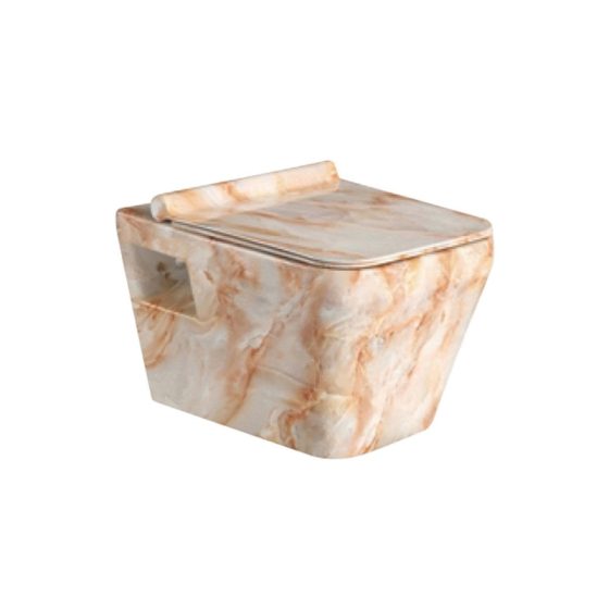 LT-WHT4053-DP-CT-182 colored wall-hung-toilets