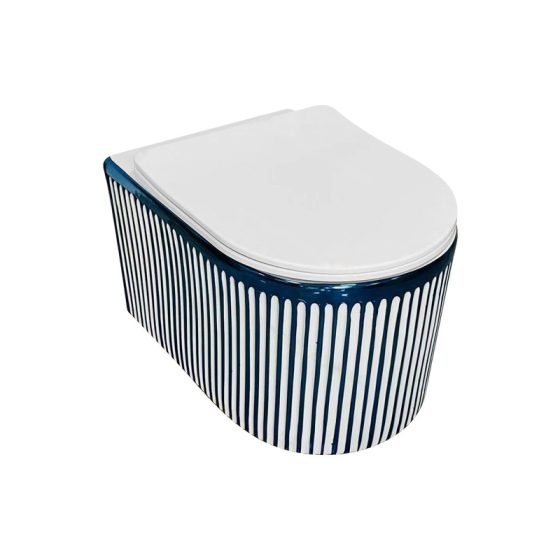 LT-WHT4078-GI-BUW patterned wall-hung-toilets