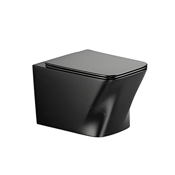 LT-WHT4084-CG-BL black wall-hung-toilets