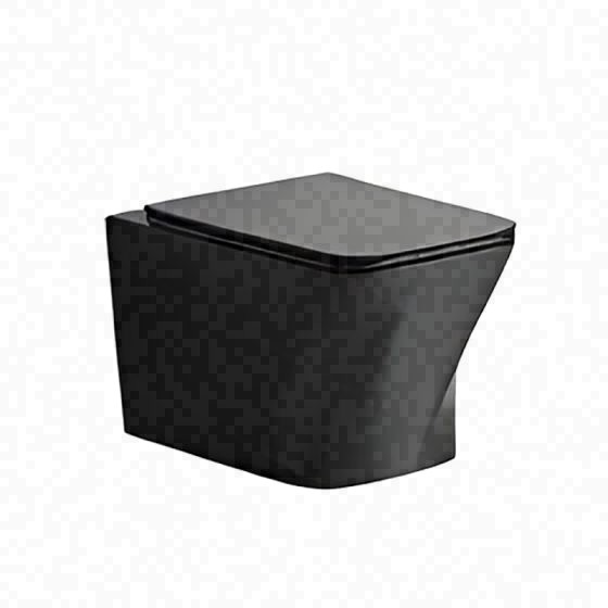 LT-WHT4084-M-BL black wall-hung-toilets