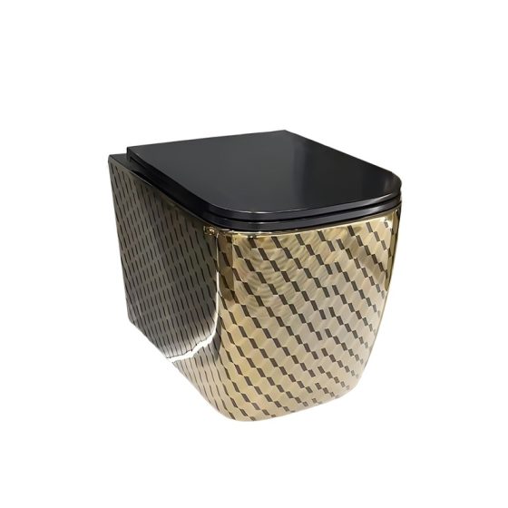 LT-WHT4090-GID-GBL black wall-hung-toilets