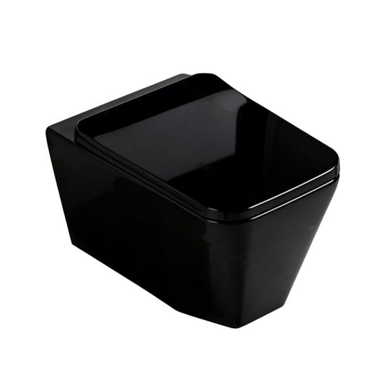 LT-WHT4102-CG-BL black wall-hung-toilets