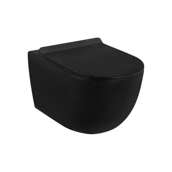 LT-WHT473-M-BL black wall-hung-toilets