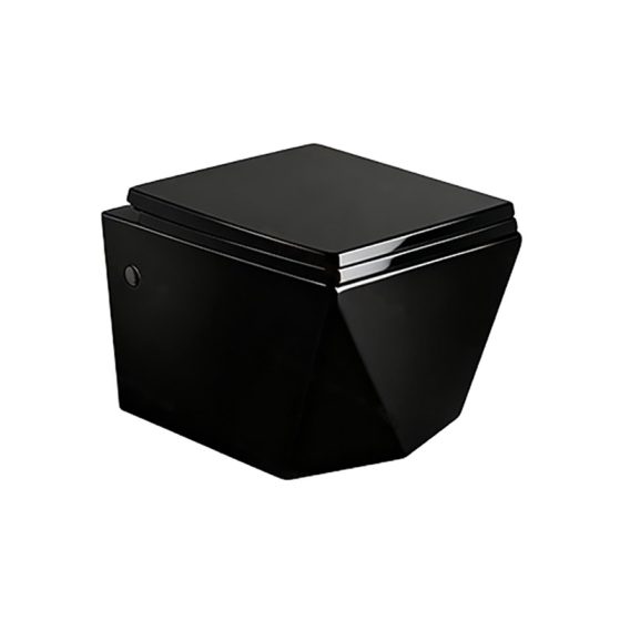 LT-WHT494-CG-BL black wall-hung-toilets
