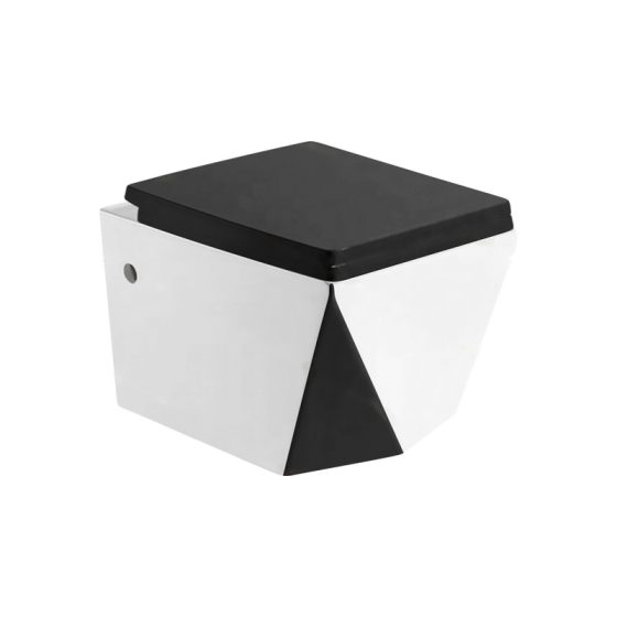 LT-WHT494-CG-WBL black wall-hung-toilets